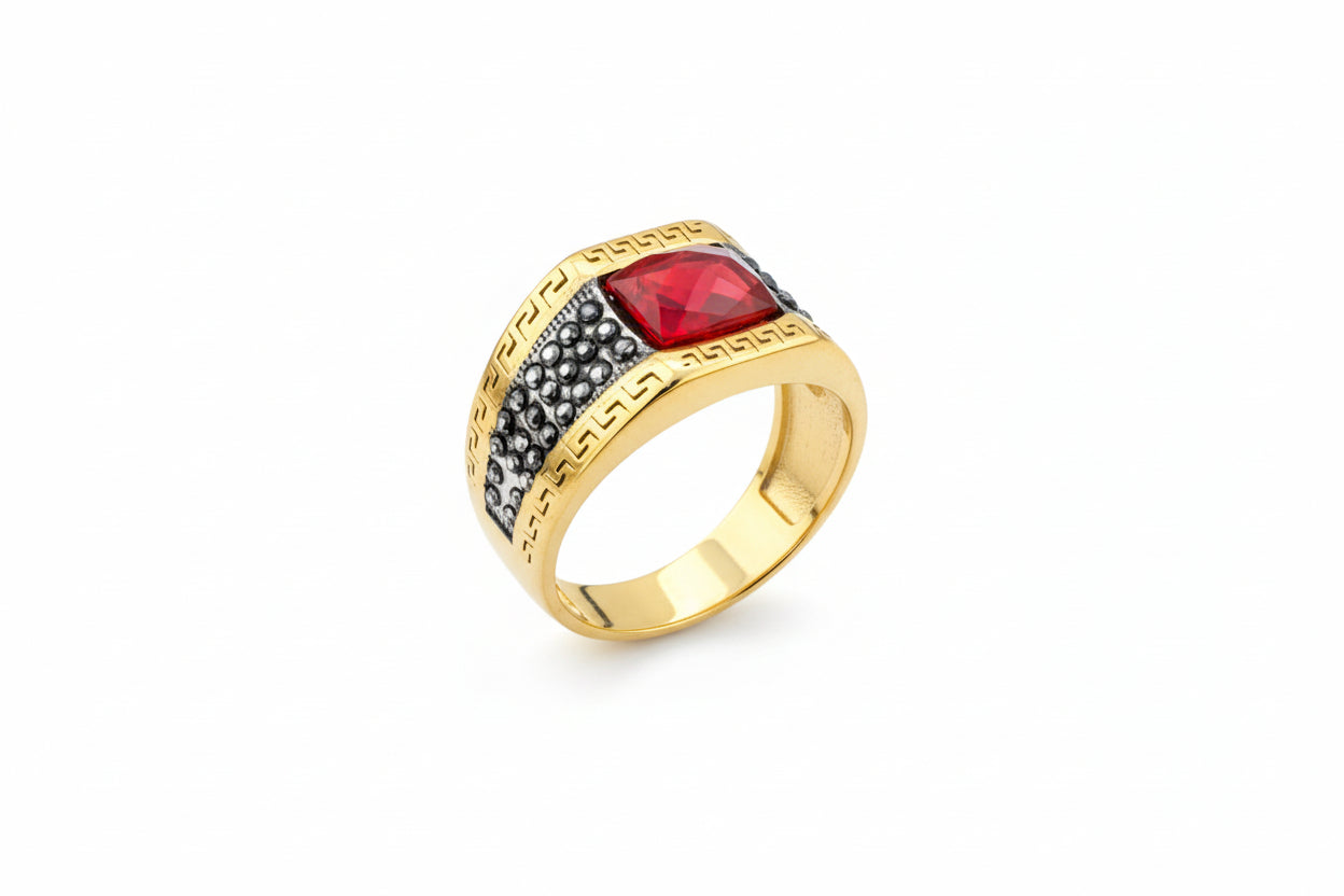 Ruby Turkish Clone Ring with Free Home Delivery