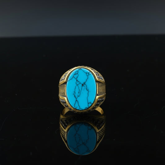 Feroza Turkish Ring with Free Home Delivery