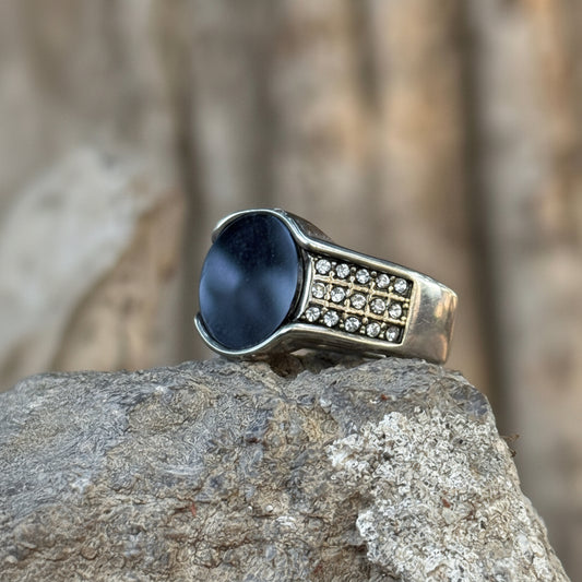 Special Combo Offer — Black Aqeeq Turkish Ring + 5 Premium Perfumes | Free Home Delivery