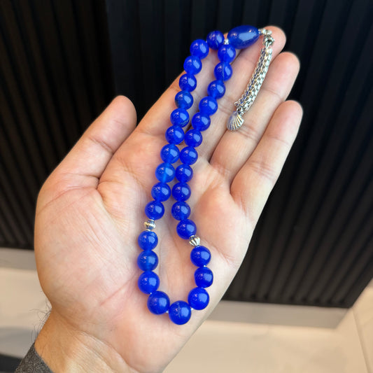Premium Natural Nellum Aqeeq Tasbih Premium | Handcrafted Stone Tasbih