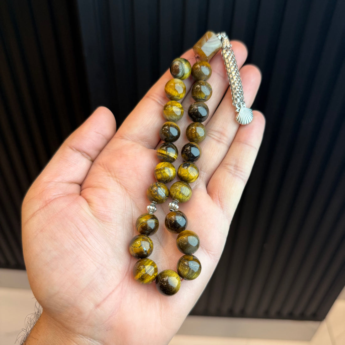 Ramzan Special Deal – Tiger Stone Tasbih + Ring + 5 Perfume Kit