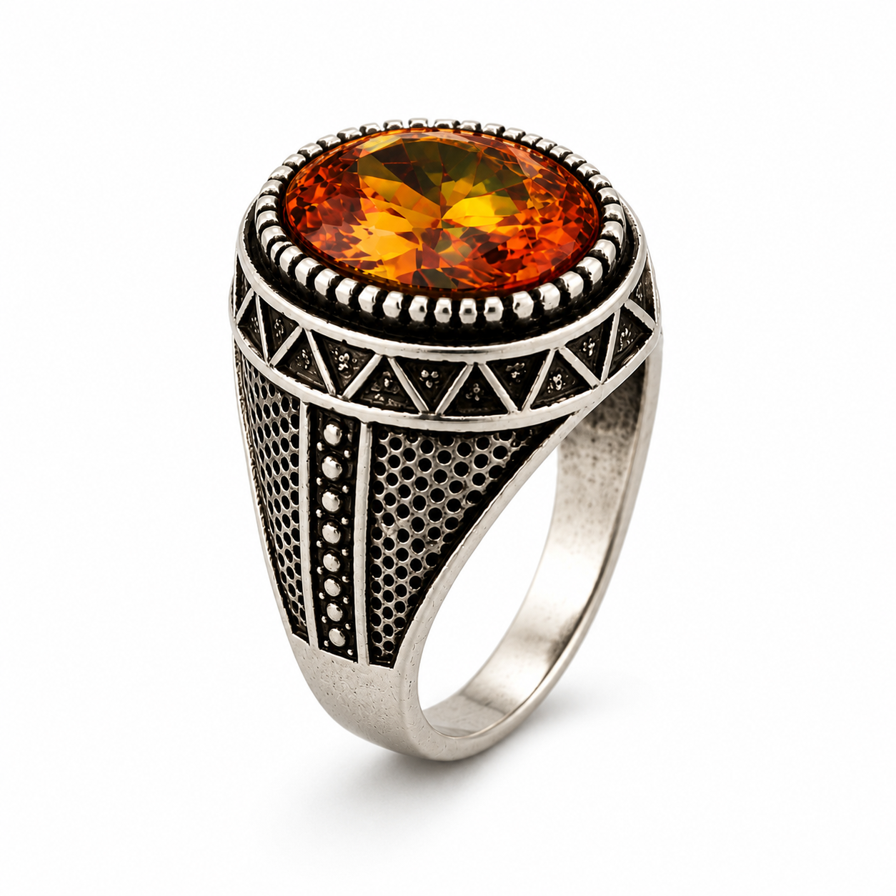 Royal Pukhraj beautiful ring