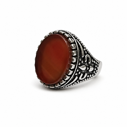 Yemeni Aqeeq beautiful ring