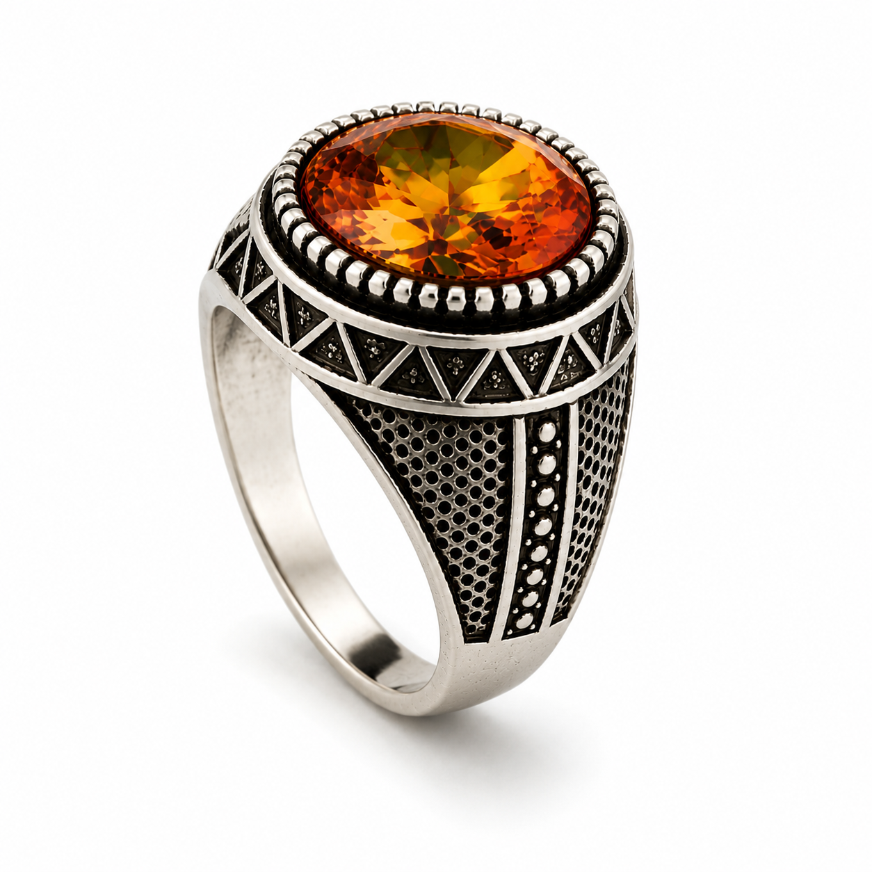 Royal Pukhraj beautiful ring