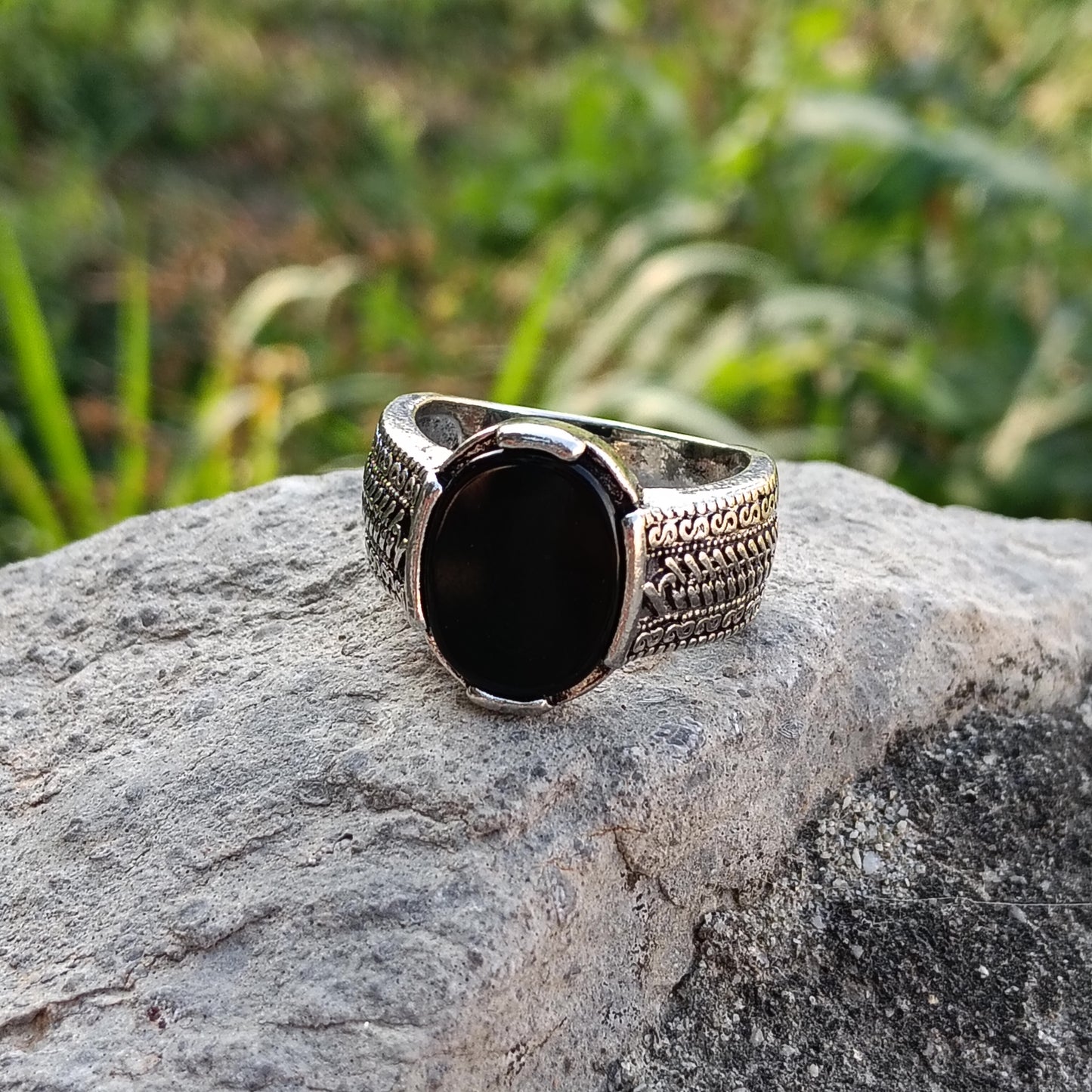Black Zircon Ring – A Touch of Class and Mystery