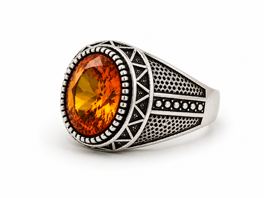 Royal Pukhraj beautiful ring