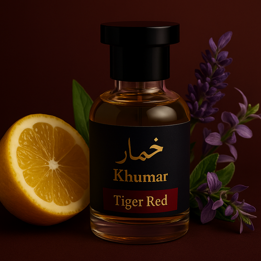 Tiger Red Perfume – 24-Hour Long-Lasting Fragrance with Honey & Limon Notes