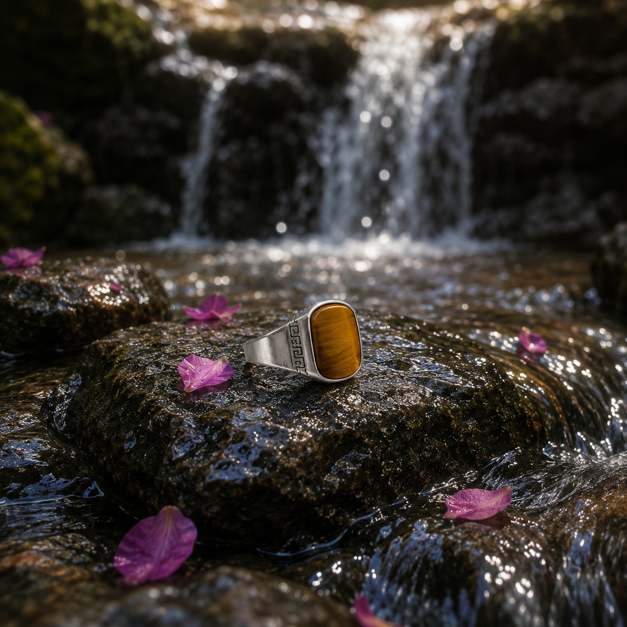 Elegant Tiger Eye Stone Ring – Timeless Style & Premium Finish
